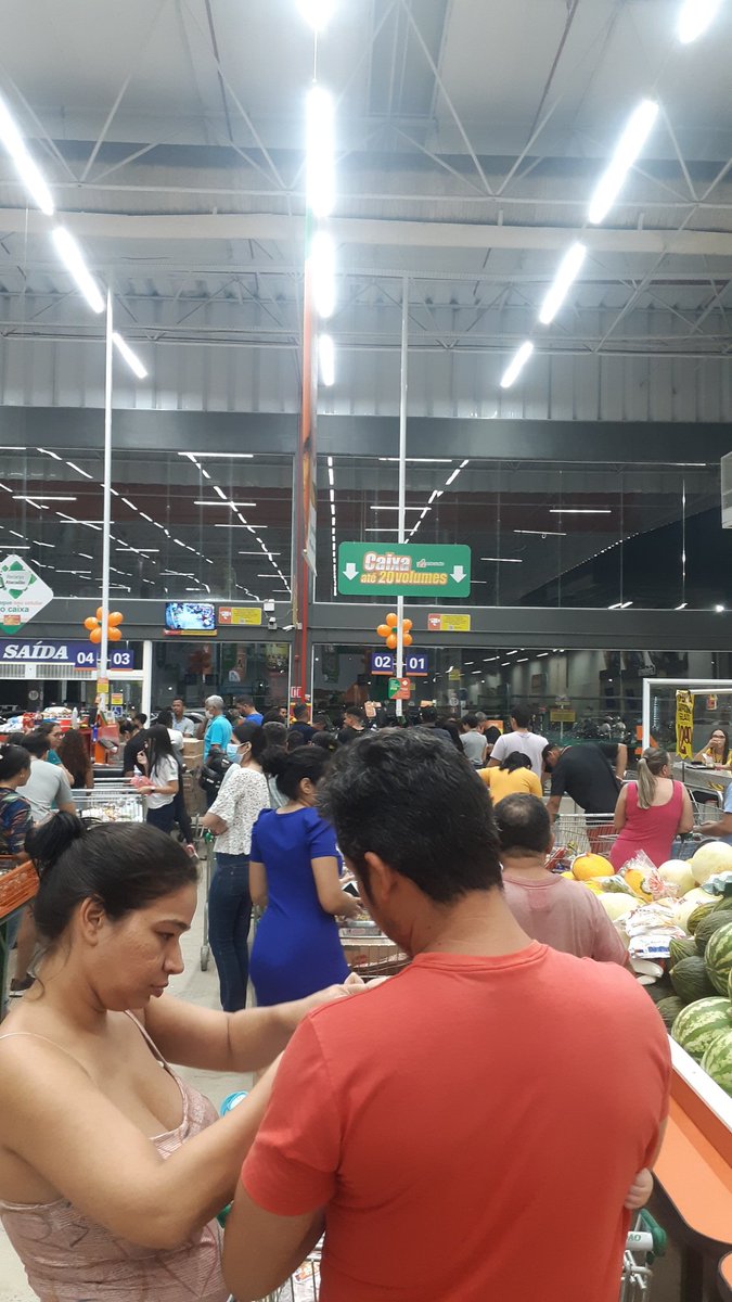 Tiago_sem_haga's tweet image. Queria parabenizar o #atacadao de #Teresina pela falta de organização em relação a filas preferenciais. Inexistentes e sem controle em relação a carrinhos com mais de 20 itens. @atacadao_sa