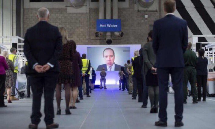 I see Matt Hancock is in hot water again #thelockdownfiles