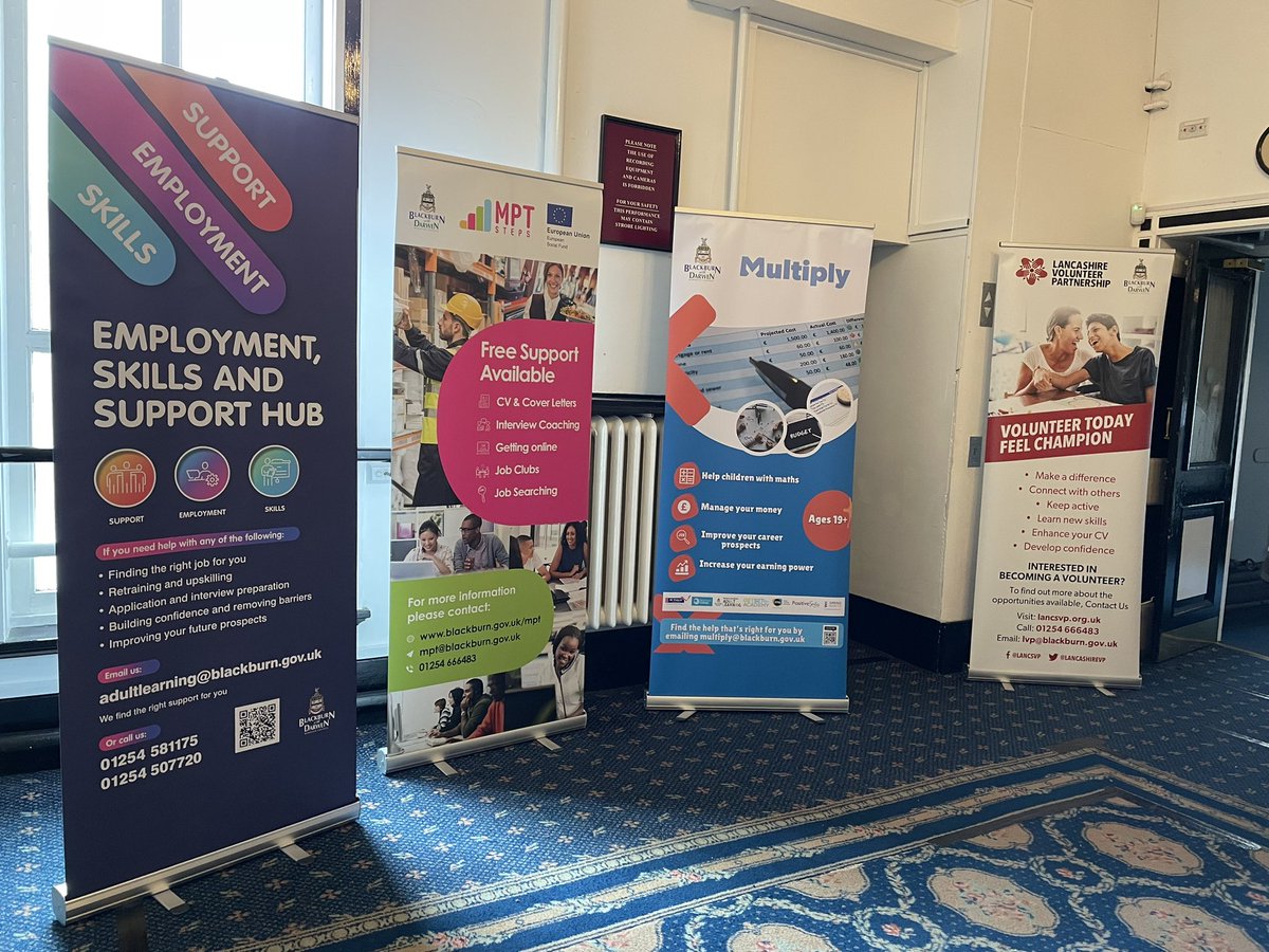 BwDAdultLearn's tweet photo. What a success our Jobs &amp; Skills Fair was!

850 people came along to talk to over 50 local employers to find out about vacancies and learning opportunities that will help them get the jobs they want. Some people even received job offers on the day!

Thank you to all who took part https://t.co/wLYrJYq1CM