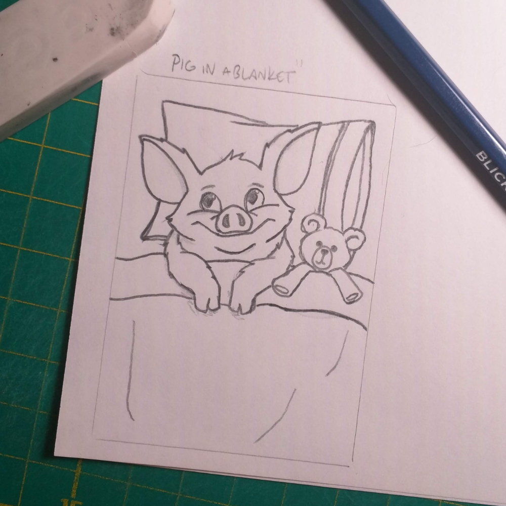 PaperMatthewArt's tweet photo. Live Now! https://t.co/quJlZ9ujA7

March 1st is National Pig Day! So tonight we're working on a "Pig in a Blanket"!

#pig #papersculpture #art #livenow #stream https://t.co/ymj1a4tTsK