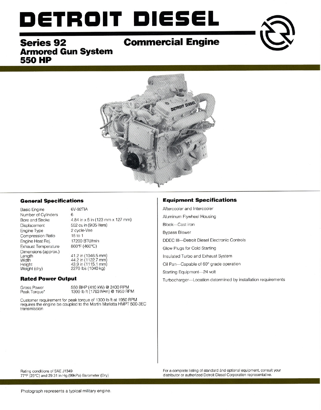 Ronkainen on Twitter "Detroit Diesel 6V92TIA military diesel engine