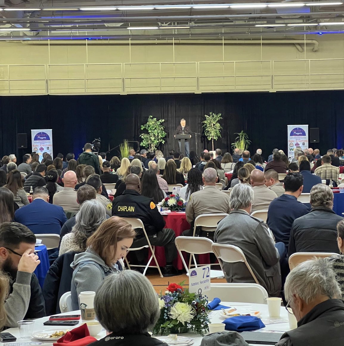 I got the opportunity to attend the Chino Valley Mayor’s Prayer Breakfast this morning. What a great and uplifting event. Darryl Strawberry was the keynote speaker and what an incredible message he had.