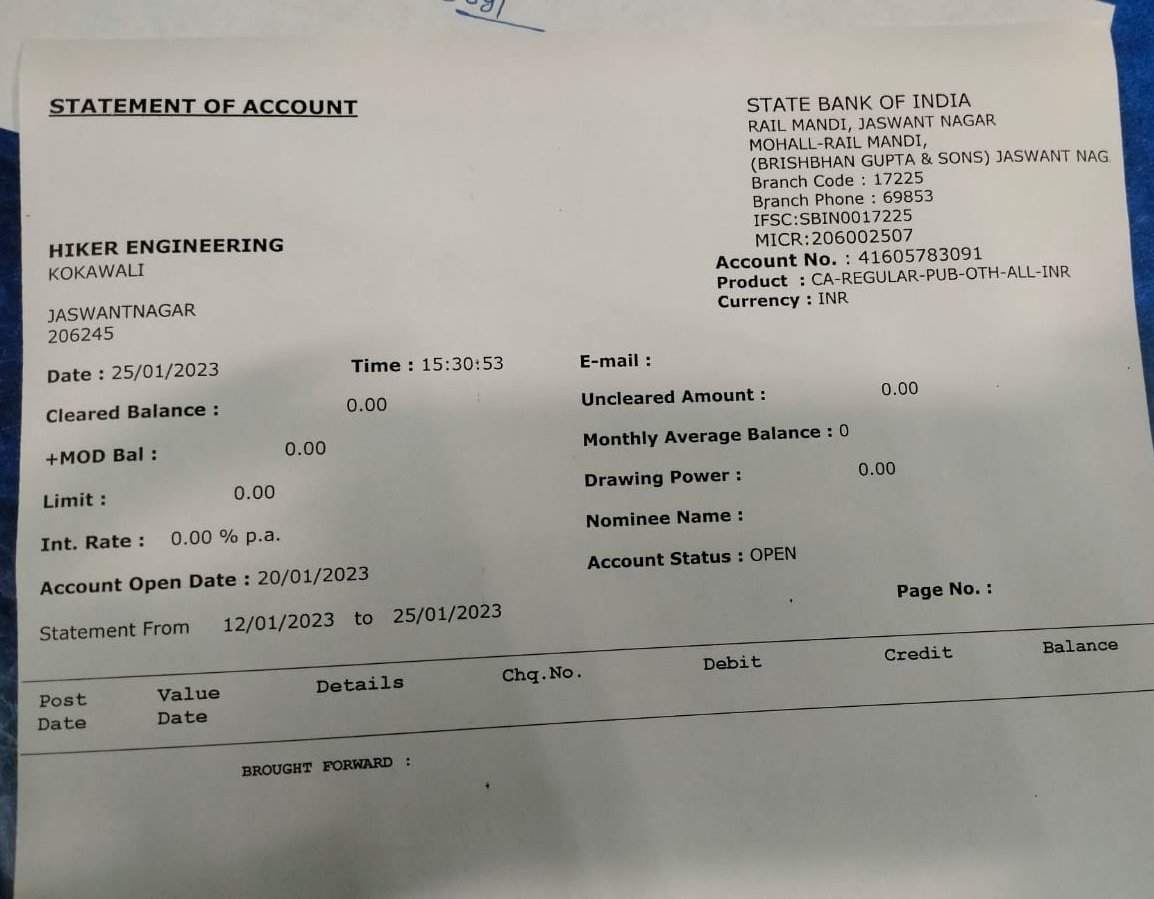 My account have been opened 20-01-2023 in sbi branch [BC 17225] but still now trasection right and net banking service not activate .many times I give complaints to customer care &amp; branch manager
Mohit kr singh
Hiker engineering
Ac no:- 41605783091
<a href="/rkumar1958/">Rajnish Kumar</a> <a href="/TheOfficialSBI/">State Bank of India</a>