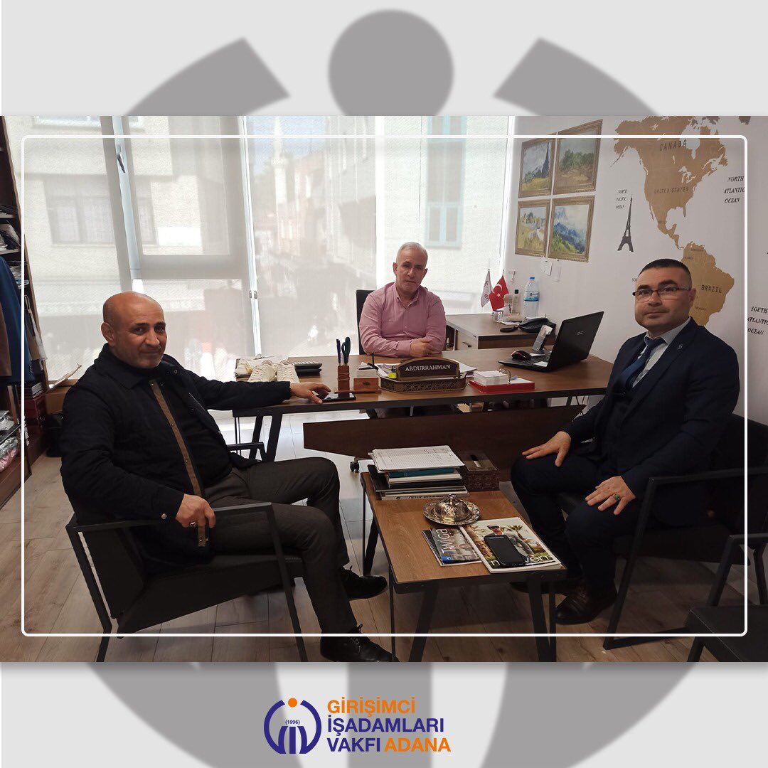 GİV Adana Şubesi olarak iş dünyasının yaralarını sarmak için geçmiş olsun ziyaretlerine devam ediyoruz.

Adana'nın güzide işletmelerinden MORVEN Giyimde Abdurrahman ve Baki BİLİR kardeşlere konuk olduk.