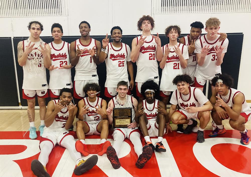 DISTRICT CHAMPS! Westside is headed to the State Tournament. The Warriors (18-7) will face Lincoln East (19-5) at 3:15p.m. on Wed/March 8th at PBA.
<a href="/HoopsWestside/">Westside Boys Hoops</a> <a href="/OmahaHSHoops/">Omaha High School Hoops</a> #nebpreps #Rollside #WeAreWestside <a href="/Westside66/">Westside Community Schools</a>