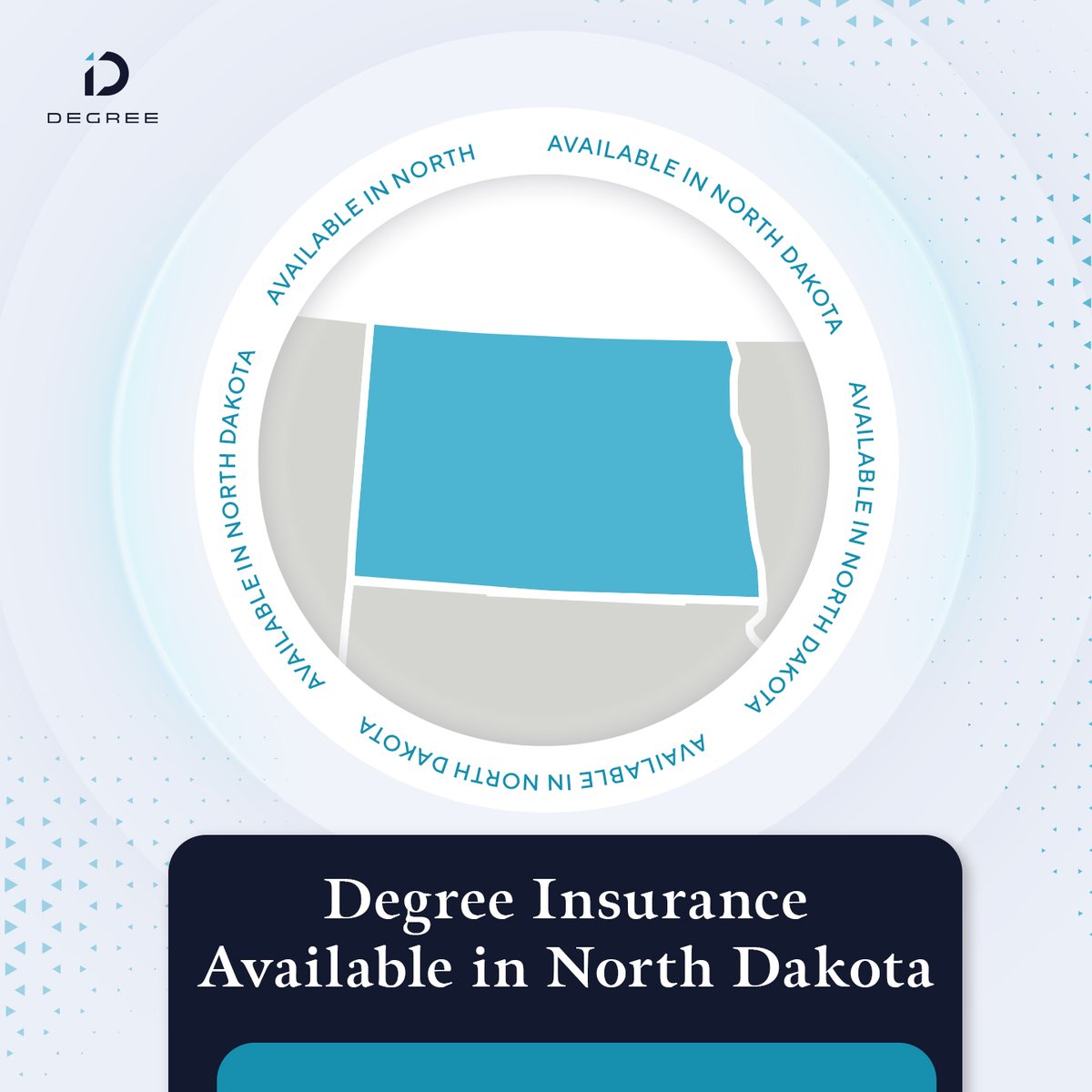 Degree Insurance is now available in North Dakota! We are excited to work with the state’s colleges and universities on ensuring their students’ futures. Retweet to let them know in ND! Learn more at degreeinsurance.co. 
#degreeinsurance #guaranteemydegree #highereducation