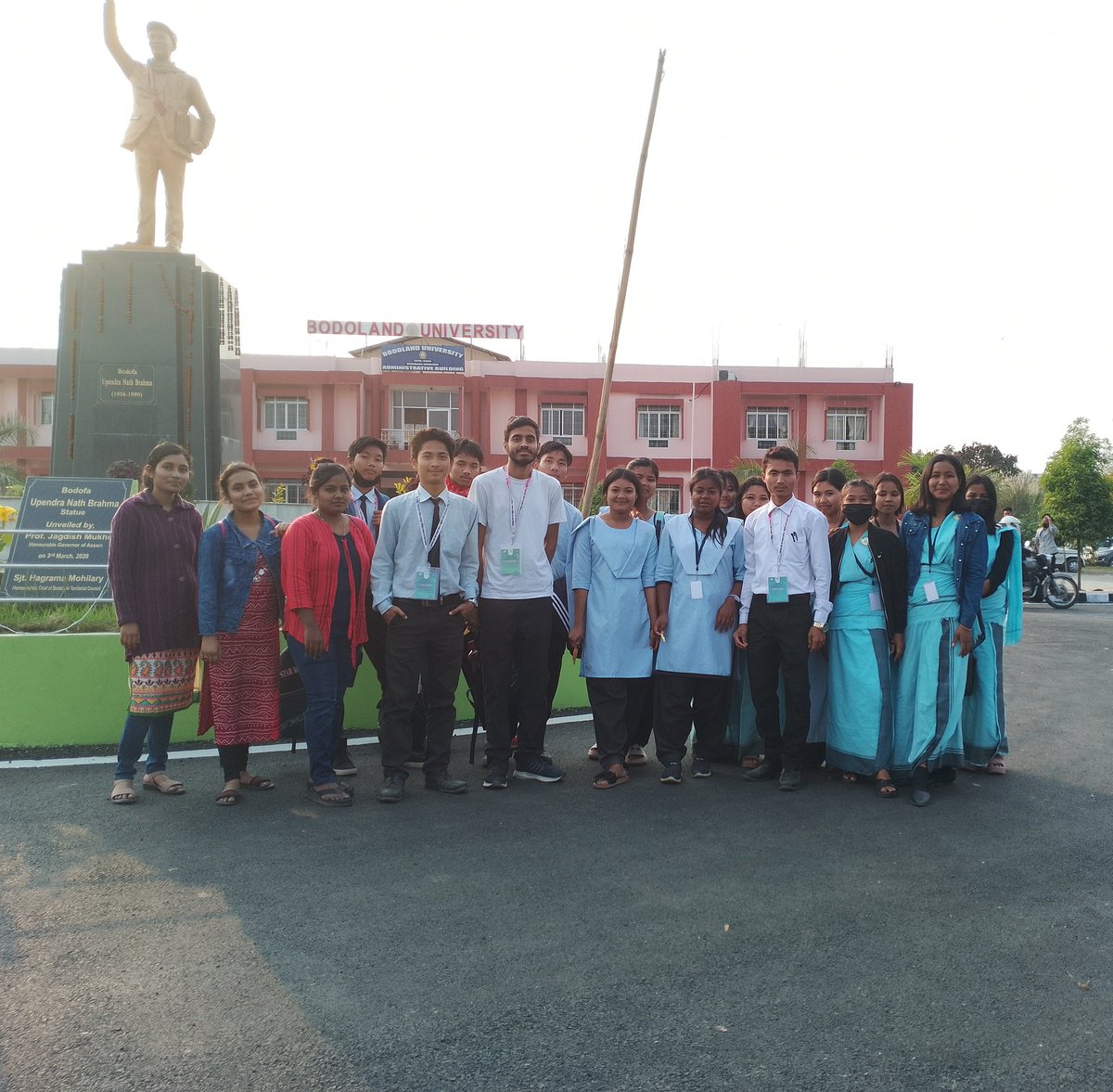 DKGoyary's tweet image. 28/02/2023
The 2nd Day of #BIKF
Bodoland International Knowledge Festival.

- From Gossaigaon College , Gossaigaon to #BodolandUniversity Campus.