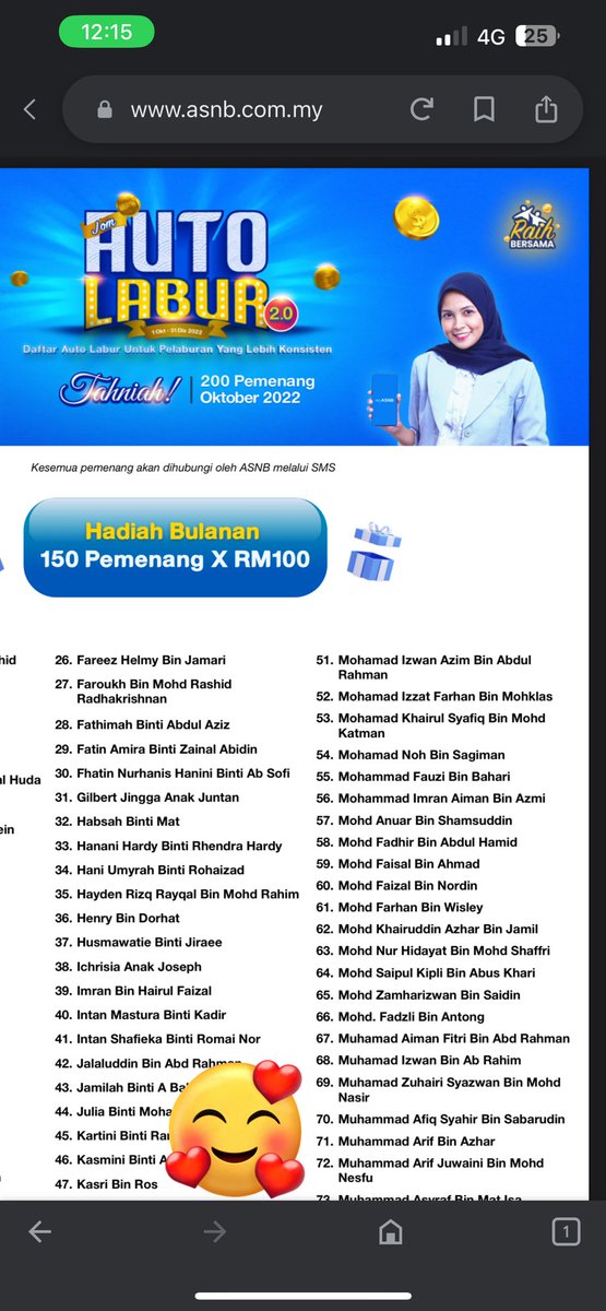 M_AfiqSyahir's tweet photo. Alhamdulilah, rezeki! #AutoLabur #ASNB https://t.co/oKMDXpeFbx