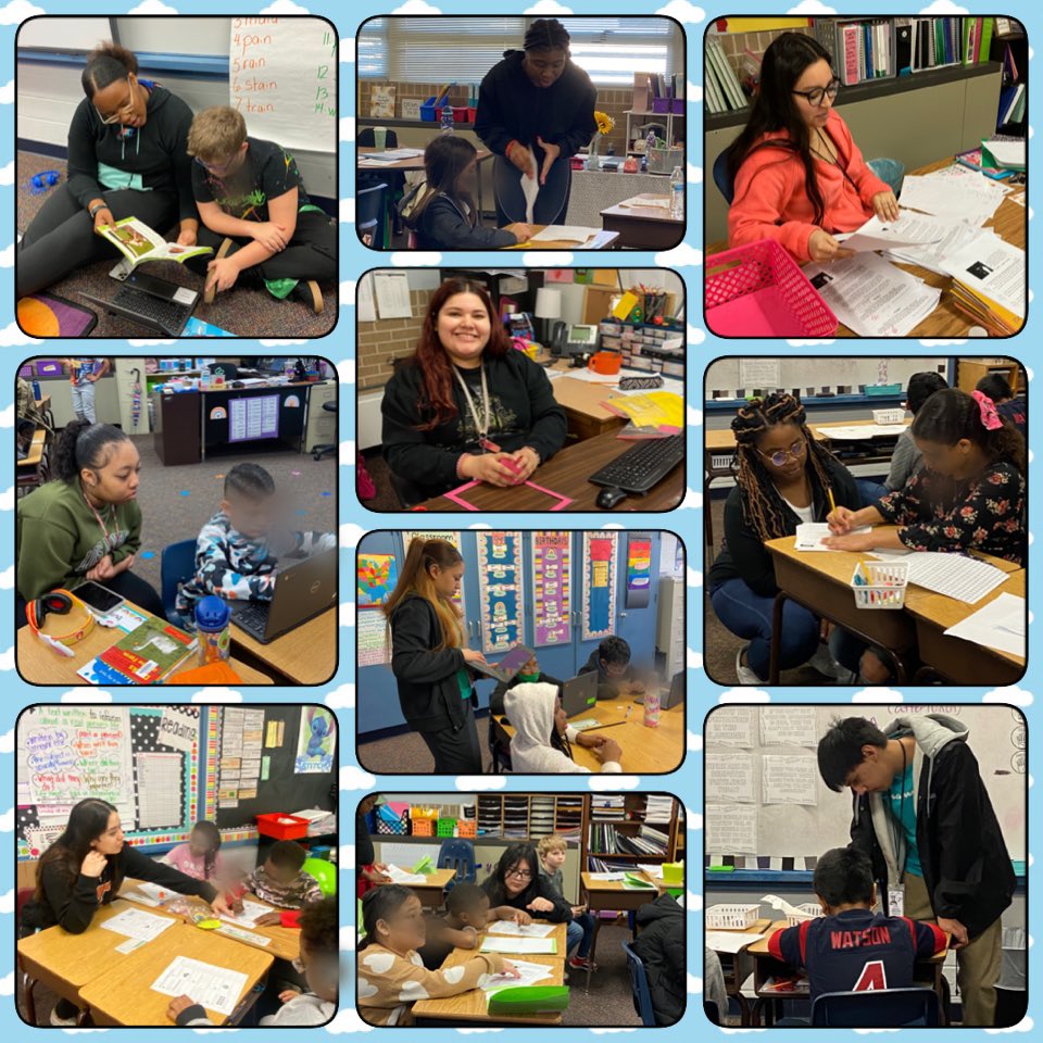 DobieFcs's tweet image. Education &amp;amp; Training interns in action at their elementary school intern sites! 

#PISDCTE
#PISDCTEMonth2023
#PISDCTEAIIStars
#dobiecte
#futureeducators 
#dobieeducationandtraining