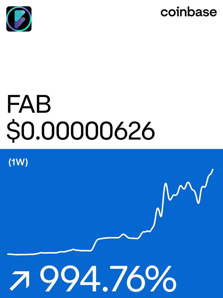 Fabric on @Coinbase: coinbase.com/price/fabric?u…