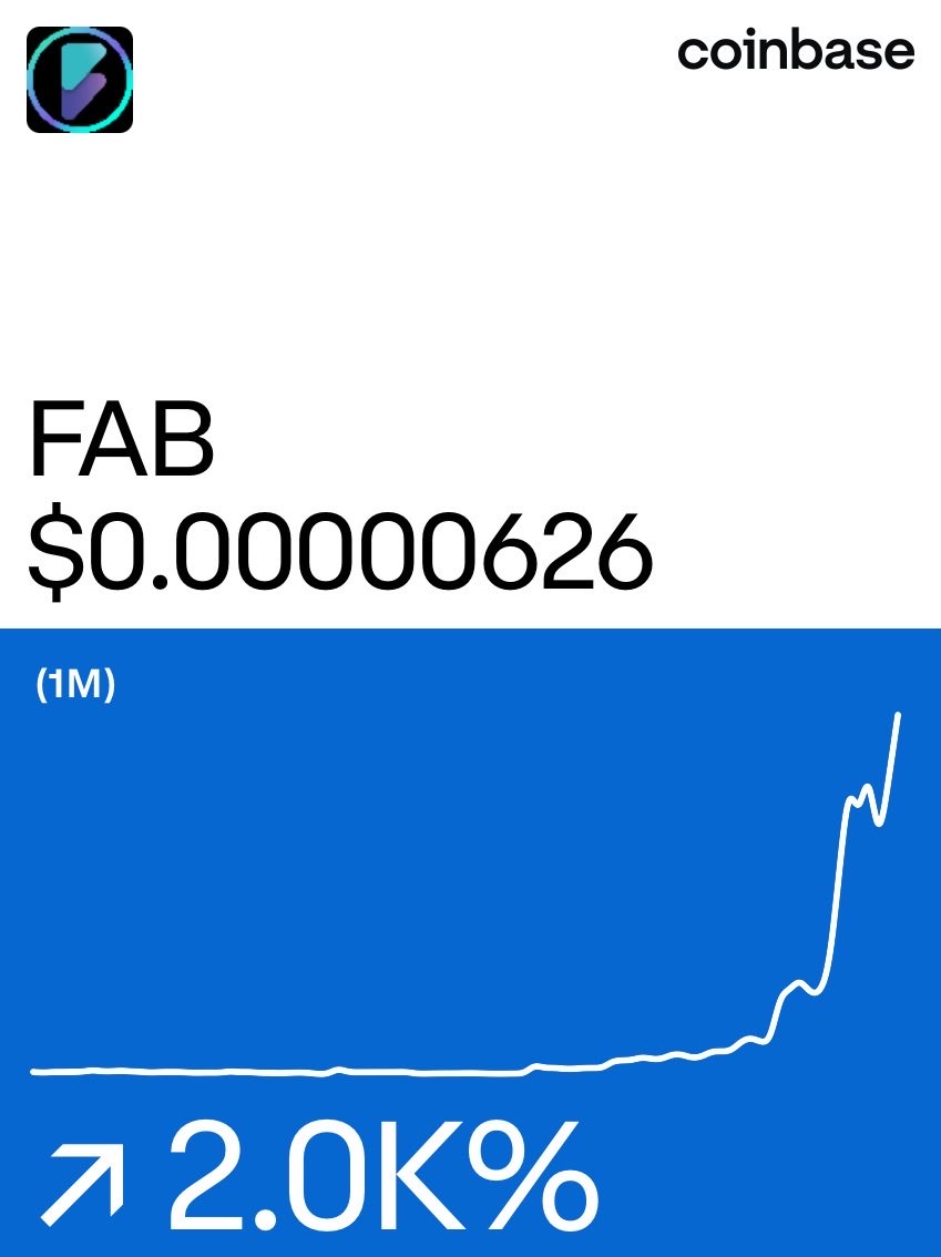 Fabric on <a href="/Coinbase/">Coinbase 🛡️</a>: coinbase.com/price/fabric?u…