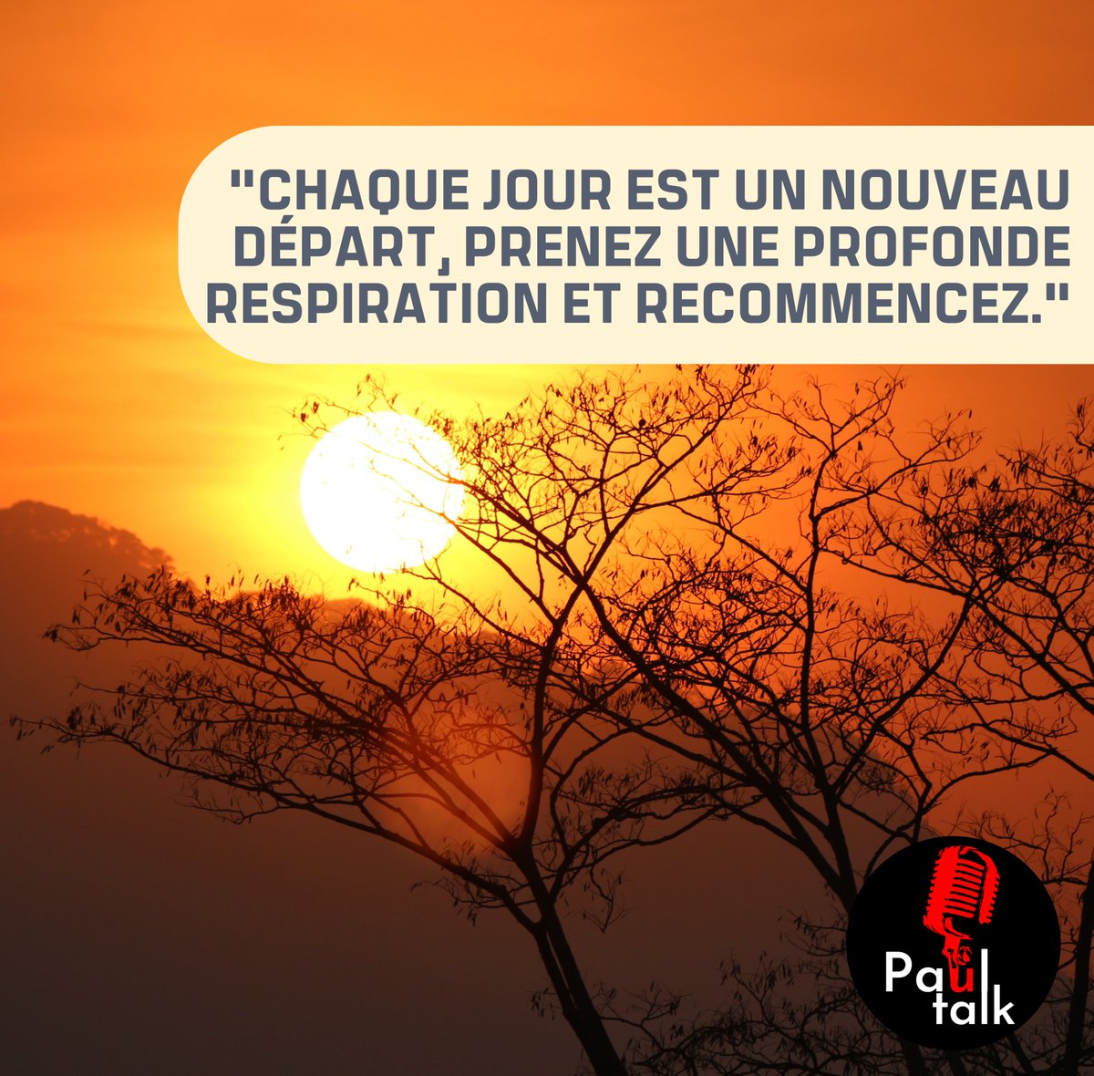 PaulRolandBene's tweet photo. Il n'existe aucune belle façon de débuter sa journée qu'en remerciant le créateur pour la vie. 

Voici qu'à chaque réveil, nous avons l'opportunité de faire mieux que la journée précédente. 

Embrassons ce privilège, déchaînons notre full potentiel, donnons tout ! #Paultalk #God https://t.co/KNA748JLwQ