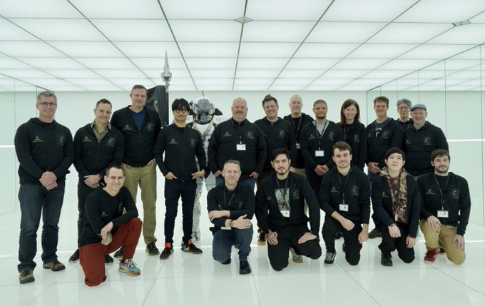 HIDEO_KOJIMA_EN's tweet image. With MS team.