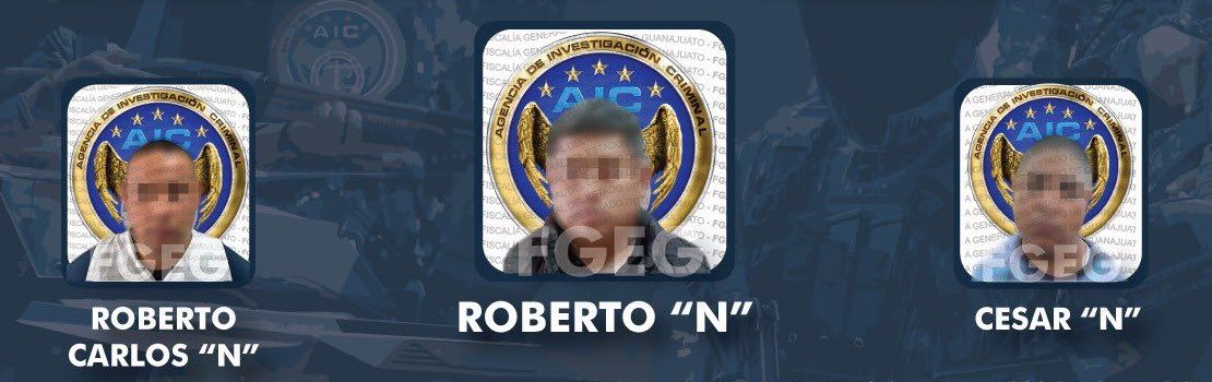 edgarfabianvf's tweet image. Roberto López Valadez, titular de la #DGSP de #Romita, y dos policías, fueron detenidos por la @FGEGUANAJUATO como responsables de la desaparición y muerte de tres jóvenes, cuyos cuerpos fueron hallados enterrados en El Escoplo, la semana anterior. Serán presentados ante el juez.