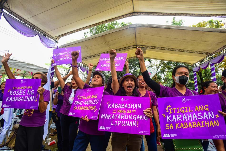 ABSCBN News on Twitter "Members of women's group GABRIELA together