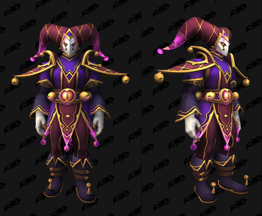 By completing the March 2023 Traveler's Log, players will earn the Darkmoon Harlequin's Bells transmog!

#Dragonflight #Warcraft

wowhead.com/news/completin…