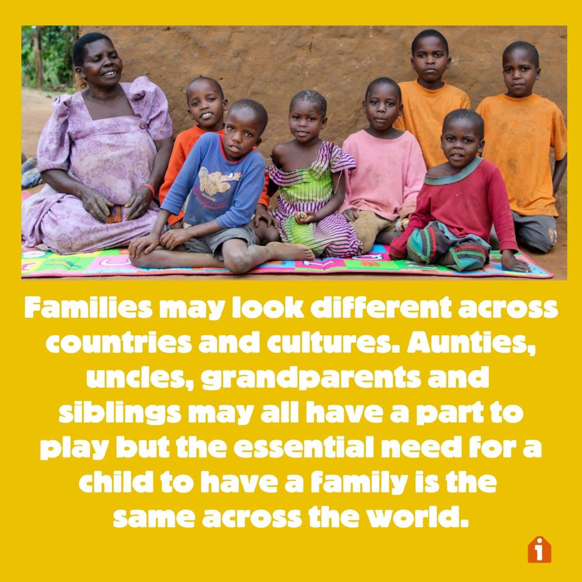Family gives children a sense of identity, helping them to understand who they are and their place in the world.

Join the giving circle to support our global movement to ensure every child thrives in a loving family.👉childsifoundation.org/the-giving-cir…

#families
#children