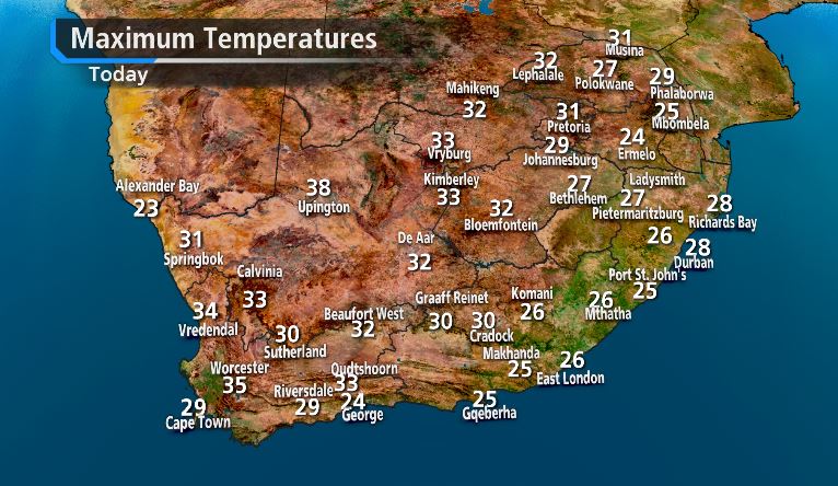 atuwani's tweet photo. #SabcNewsOnline #sabcNews #SabcWeather
@SAWeatherServic #TsietsiMonare @MorningLiveSABC #ReenvalSA Today https://t.co/sdKq04V7mD