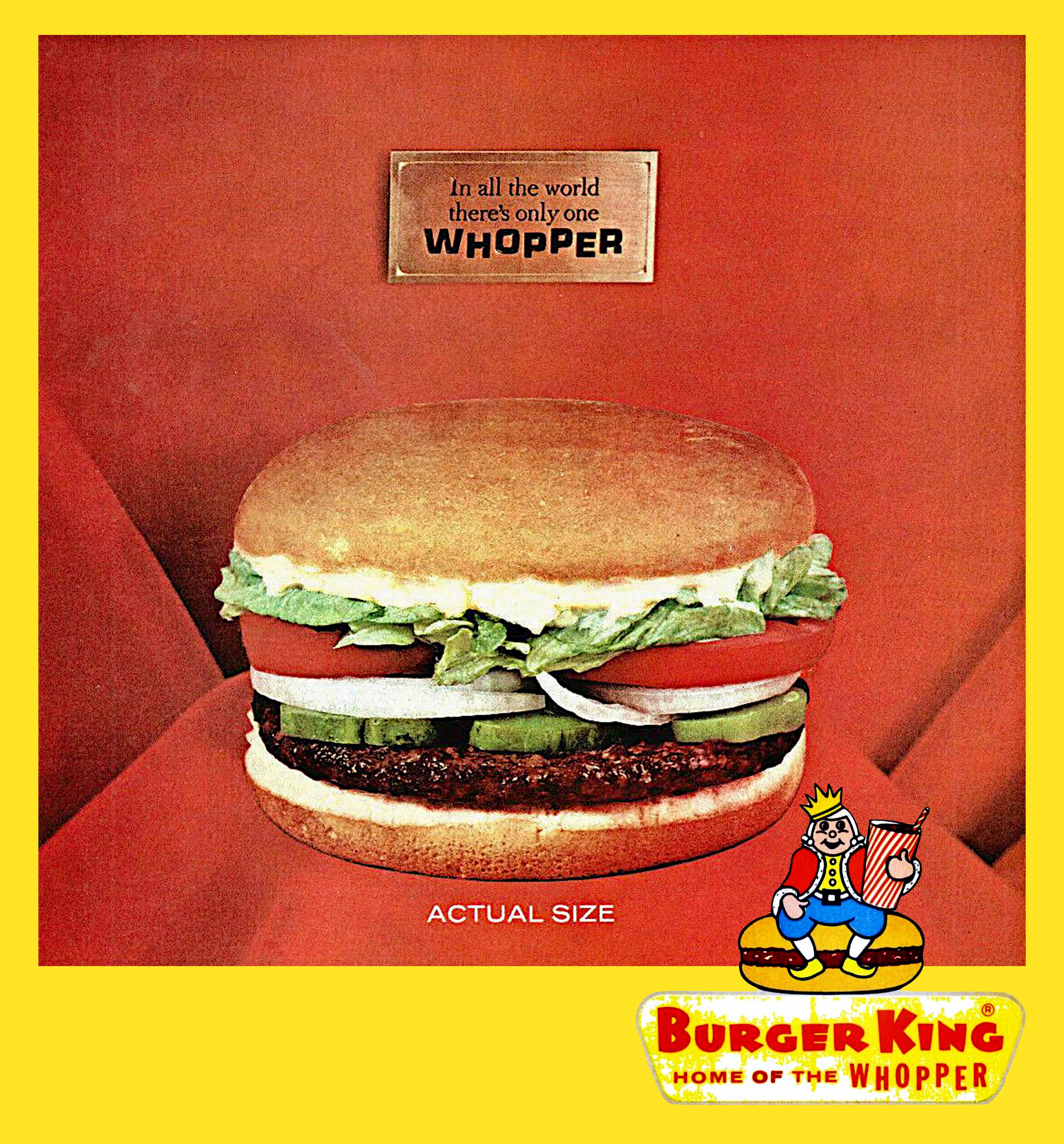 RetroNewsNow on X: In 1957, Burger King introduced the Whopper