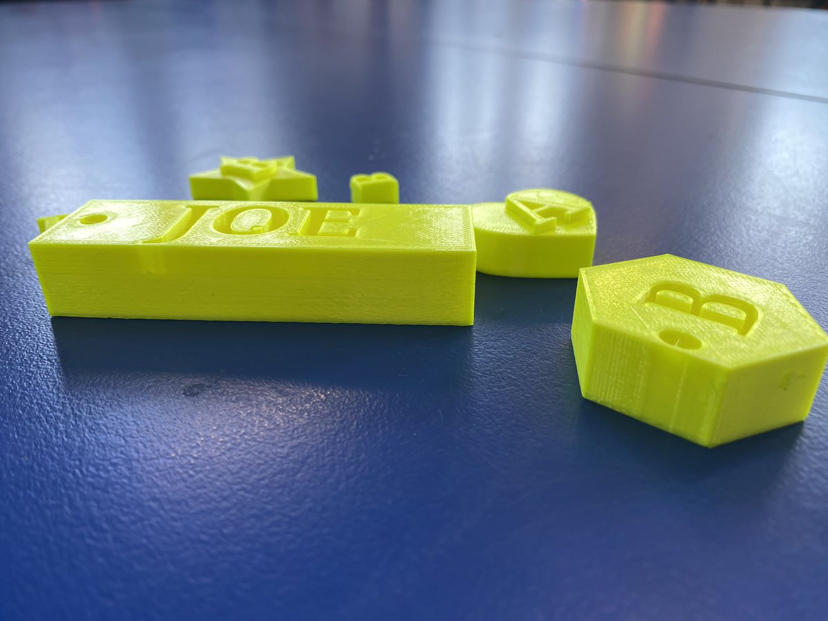 Tinkercad on Twitter "RT missjessm Year 8 TECH made name tag key