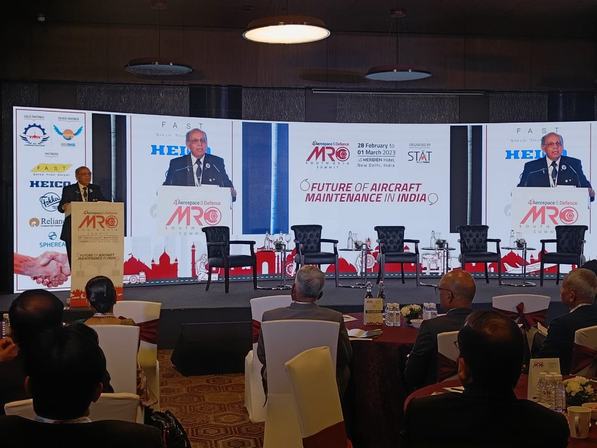 AerospaceMediaG's tweet photo. 𝐀𝐬𝐡𝐰𝐚𝐧𝐢 𝐒𝐡𝐚𝐫𝐦𝐚 sets up the Context for Day 2 the 4th Aerospace &amp; Defence South Asia Summit 2023.

@edge_varsity #MRO #MROSouthAsia #MROSouthAsia2023 #MROEvent #MROEvent2023 #mroevents #southasiaevent #event #event2023 #aircraftmaintenance #Conference #aerospace https://t.co/CBzJCdvuqi