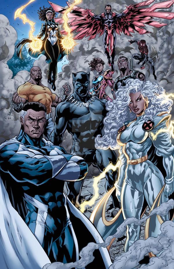 Black comic book characters matter! In this iteration of the Avengers I could get behind 1000% and then some! @bc_justice3 @Dyani_2u @BuckmeisterCul @Montsterwil @terrellaustin45 @TheoButler04 @planetfanatix @botbsquad