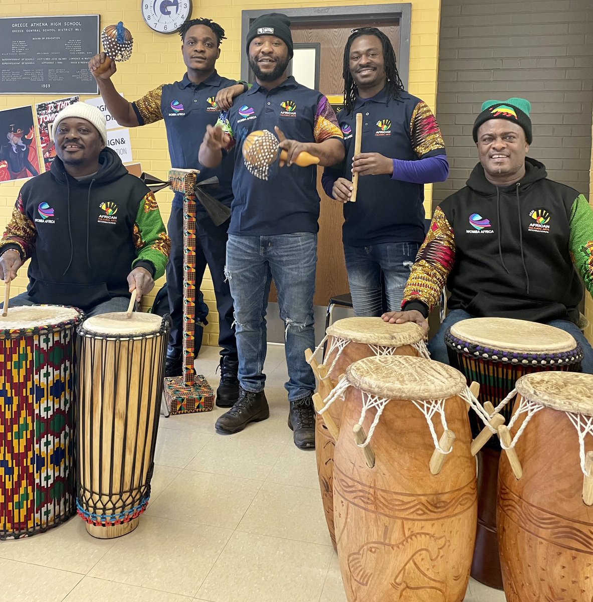 Athena Middle School (@greeceathenams) on Twitter photo A “preview” of tonight’s Black History Celebration!
Thank you to our Guardians of Equity and Parent Liaisons & Volunteers for putting on a wonderful event. Womba African provided music and dance.
Many more pictures to come soon!
<a href="/GreeceCentral/">Greece Central</a>
<a href="/JHolmesMsEd/">Jordan Holmes</a> A “preview” of tonight’s Black History Celebration!
Thank you to our Guardians of Equity and Parent Liaisons & Volunteers for putting on a wonderful event. Womba African provided music and dance.
Many more pictures to come soon!
<a href="/GreeceCentral/">Greece Central</a>
<a href="/JHolmesMsEd/">Jordan Holmes</a>