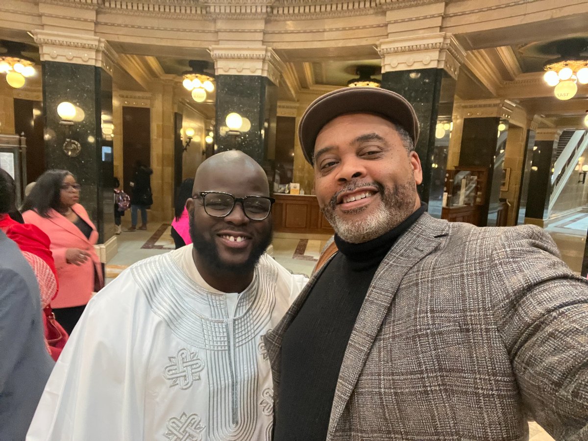 Had a great time with @SenTaylor @RepDrake @rep_smo, other electeds and community at Black Advocacy Day at Wisconsin State Capital. #blackleadership #blackadvocacy #blackhistorymonth