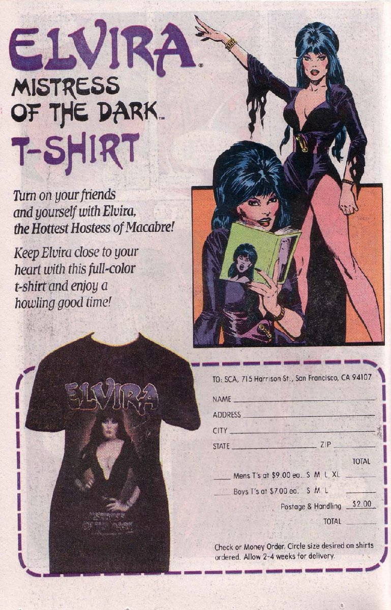 JRTodd1's tweet photo. @TheRealElvira You are in my comic book 🤗 https://t.co/hTiQNTQzQN
