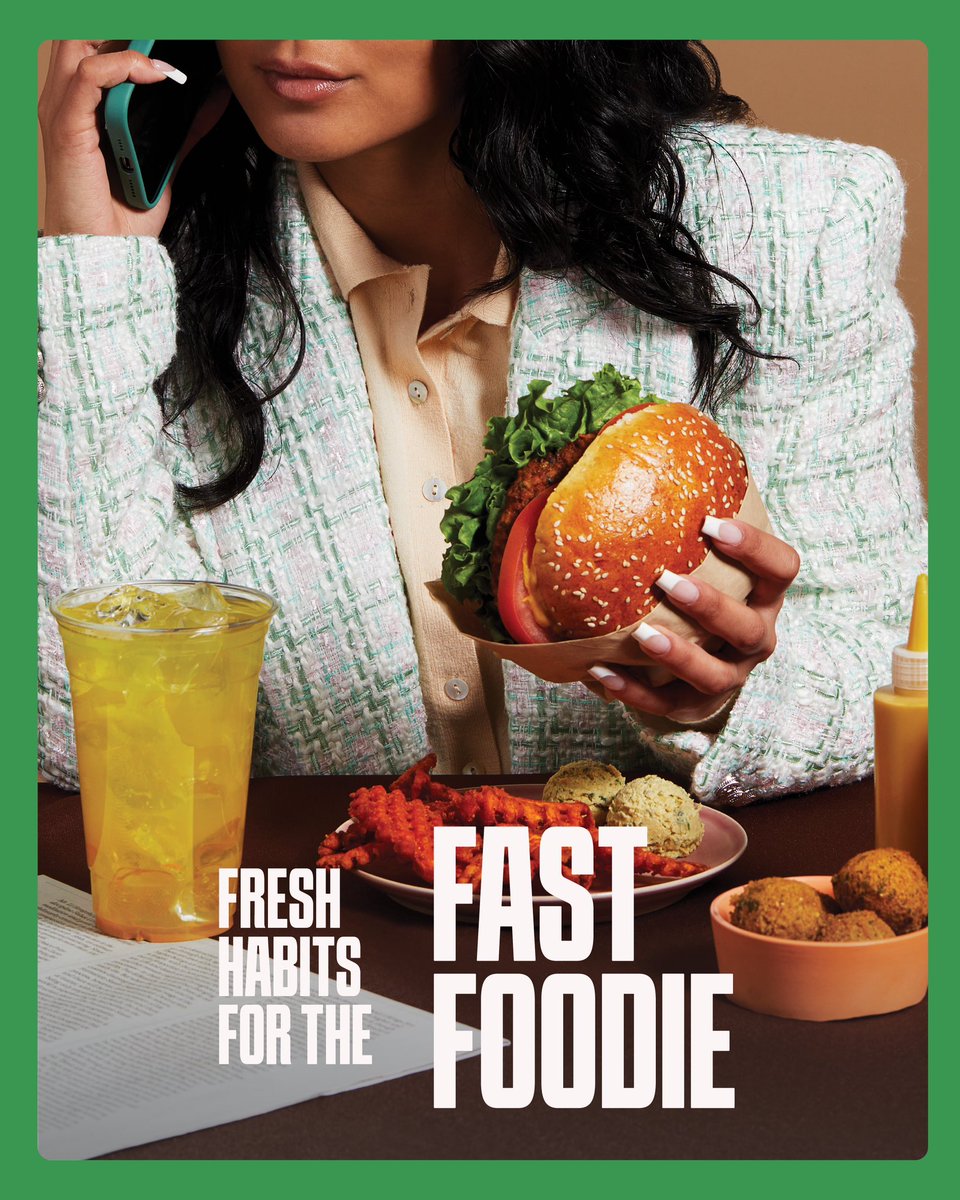 BRIKMANadv's tweet photo. Exciting news! #HummusRepublic has a fresh new look with a revamped logo, color palette, and "#FreshHabits" tagline. Our menu is versatile, catering to personas like Gym Junkie, Calorie Counter, and Plant-Based eater. Check out our stunning new imagery and video. #Rebranding https://t.co/M0PF1NdcV3