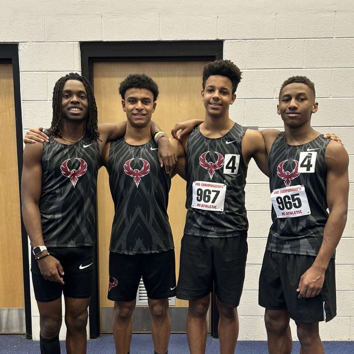 AthleticsRR's tweet photo. 🔥🔥 Indoor State Track Meet Results🔥🔥

Congrats to Lilia placing 6th overall in 55m &amp; setting 🚨SCHOOL RECORD🚨 with time of 7.33!!!

Congrats to boys 4x200 meter relay placing 4th place overall &amp; earning a medal!

Congrats to girls 4x200 placing 9th &amp; setting a personal best https://t.co/o4W7nAHAfS