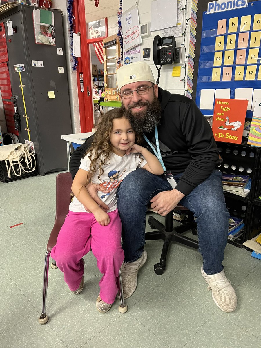 DanielleKall's tweet photo. Day 2 of #ReadAcrossAmerica2023 was a success!  Oh, the Places You’ll Go! theme day and two more Mystery Readers.  The students loved listening to #WeWillRockOurClassmates and #DragonsLoveTacos. Thank you to our Mystery Readers! @JamesburgPublic @Readinggirl73 @LynnZinser_5 https://t.co/dL50vpteIU