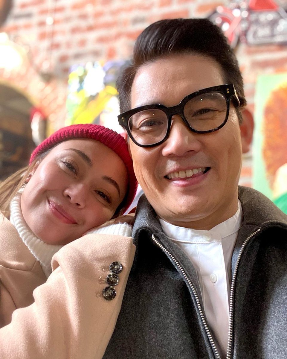 inquirerdotnet's tweet photo. ‘HI, SIR CHIEF &amp; MAYA’ 😍

LOOK: Richard Yap shares a photo with his former “Be Careful with My Heart” co-star Jodi Sta. Maria.

The two are reuniting for “Unbreak My Heart,” a collaborative project of ABS-CBN and GMA. | 📷: Yap/Instagram https://t.co/iyBfGO2y6r