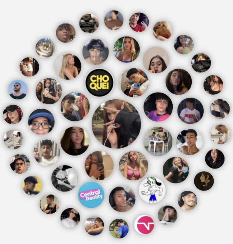 ownt mts pessoas que eu gosto e a choquei