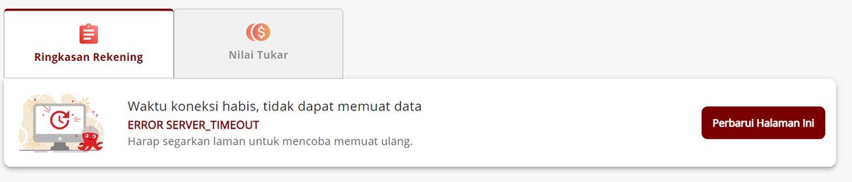 masgillan's tweet photo. @CIMBNiaga halo kok dari kemarin eror terus yaa? https://t.co/txhPi3wgKq