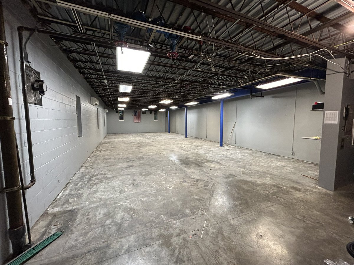 New floors incoming, for the NCHS weight room. Excited to see the final product.