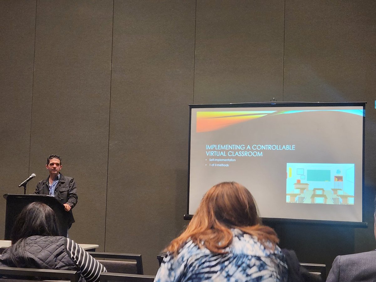 Learning from Damian Allen and @Filmtools about how to use #VirtualMachines to build an online or #BlendedLearning #CareerTechEd #PBL program at the #EducatingForCareers conference. LOVE these ideas (especially for #Chromebook students). #EdTech #CTE #VMs #WIOA #CareerReadiness