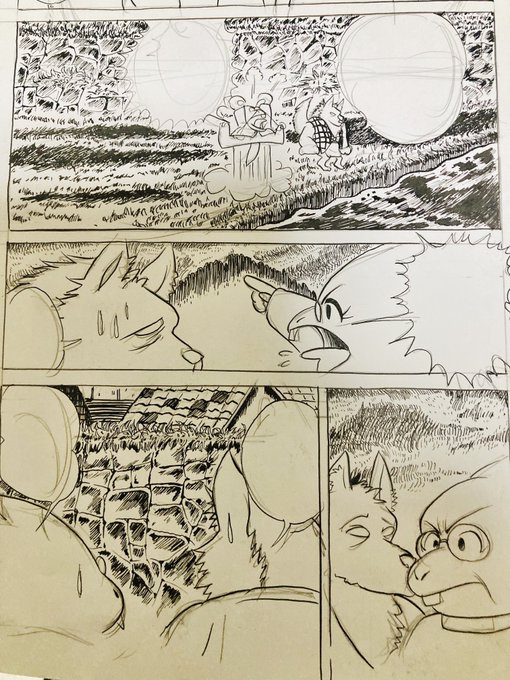〖進捗〗このページは一応完成した。(*画像は完成前のものです)
このページ、完成するのに3、4時間かかってしまった(お食餌Time含め)
…う～～～～遅すぎる。
もっとスピードupせねば!
そして1時間半仮眠とるつもりがガッツリと朝の7時に起きてしまった…不覚。
では外勤務へいてきまッ!!! 