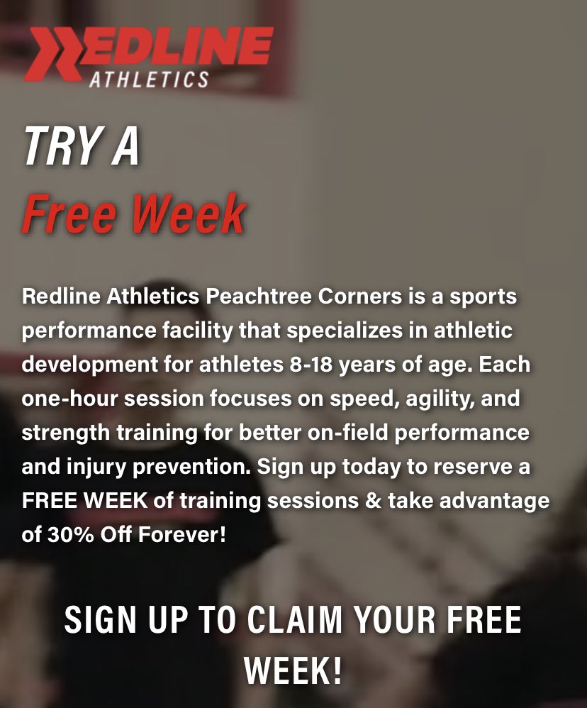Redline Athletics - Peachtree Corners tweet media