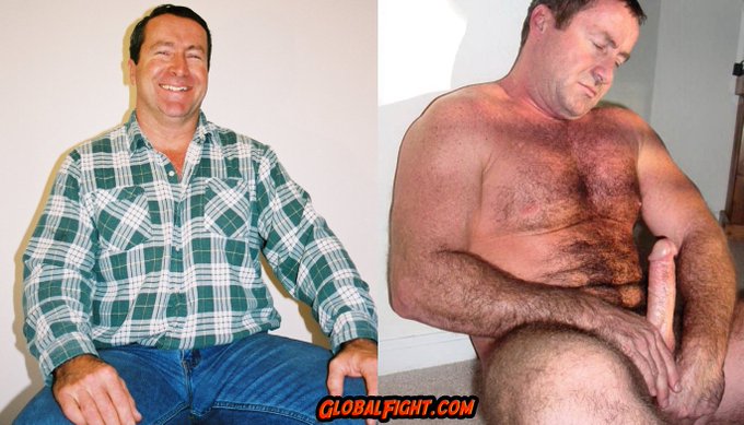 Muscledad Jim VIEW THE VIDEO on his page at https://t.co/oAwhABJ0gw  --  #QueerFolio #M4M #nudistmen