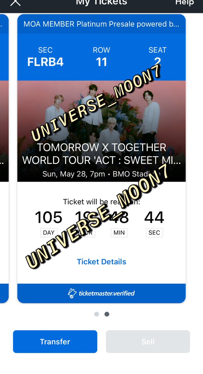universe_moon7's tweet photo. WTS 2 FLOOR TICKETS TO TXT LA DAY 2 I BOUGHT THEM $939 EACH BUT SELLING AT $750EACH   Can provide more proof if needed #TXT_SugarRushRide #TXT #TXTLA #MOA https://t.co/YlO9YD6YRo