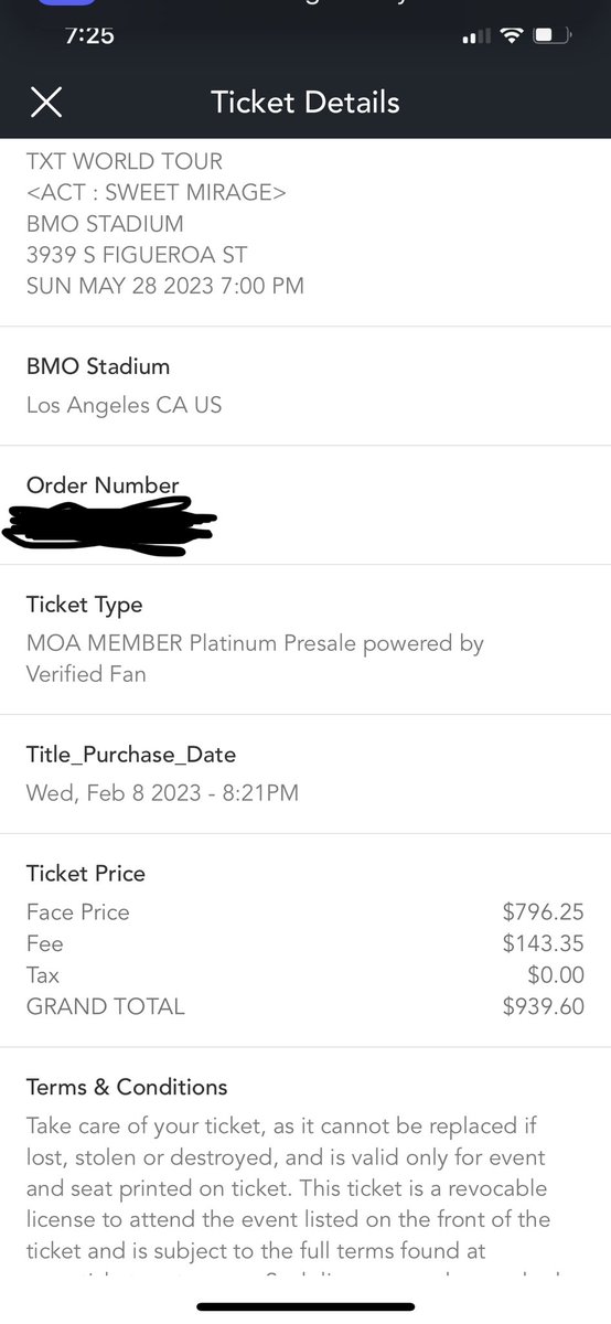 universe_moon7's tweet photo. WTS 2 FLOOR TICKETS TO TXT LA DAY 2 I BOUGHT THEM $939 EACH BUT SELLING AT $750EACH   Can provide more proof if needed #TXT_SugarRushRide #TXT #TXTLA #MOA https://t.co/YlO9YD6YRo