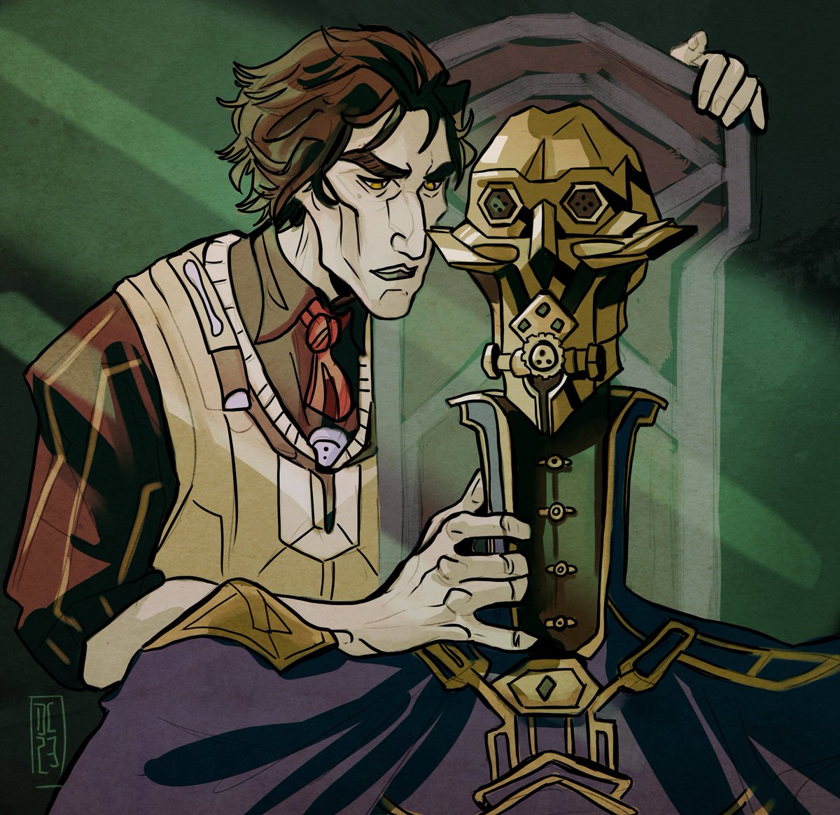 DCArtCorner's tweet photo. this is the only angle i know how to draw bolbok from until they release references😅
.
.
#arcane #viktor #bolbok #fanart #arcanefanart https://t.co/WwPcuDNNPc