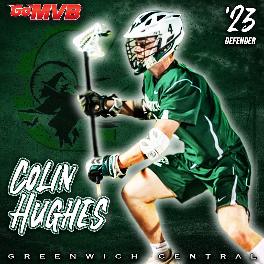 GoMVB's tweet photo. 🚨Player Spotlight🚨
COLIN HUGHES
‘23 DEFENDER
Greenwich Witches,NY
6'0" 193 LBS
1st Team Colonial Council
GPA: 3.6
Film/Stats/Info: https://t.co/HVGAeCFeE6
Follow: @HughezColin
Coach: Coach Peter Niles
#gomvb #collegerecruit #highschoollacrosse #classof2023 https://t.co/l6m6Cc7lrb