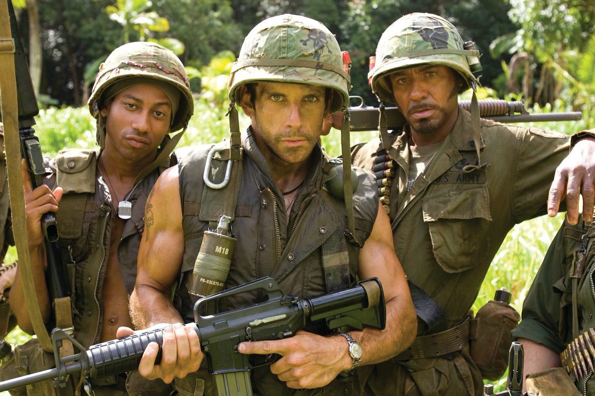 WayneGORM's tweet photo. Was this offensive?
I don’t think so
#benstiller #robertdowningjr #tropicthunder #comedy #movie #movienight https://t.co/6wXRoLYdki