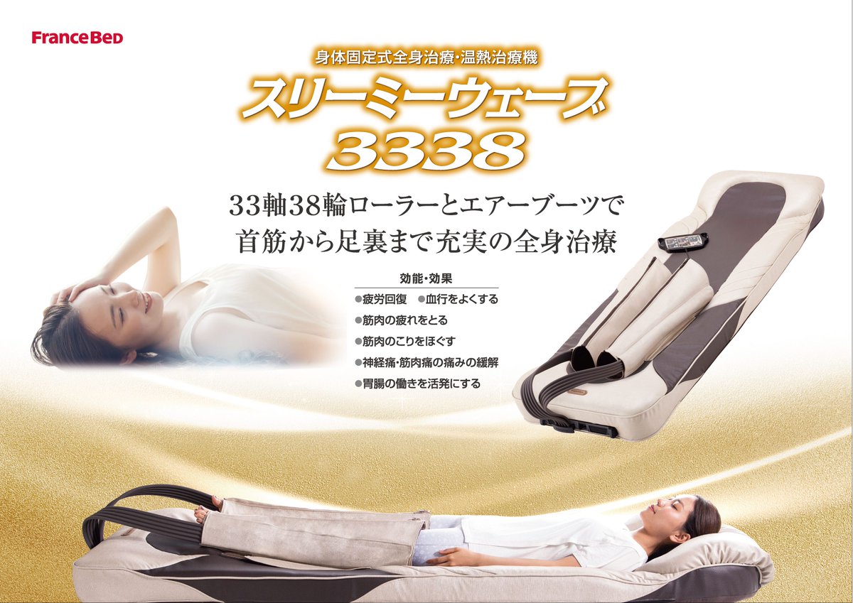 スリーミーウェーブ3338またはスリーミー2122の専用パイプベッド