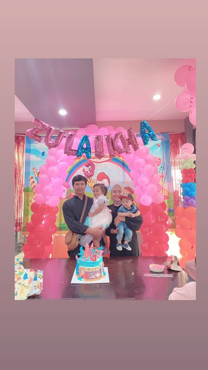 Perasaan baru kemarin amah ngerasain sakit nya operasi lahirin kamu.. ga terasa skg kaka udah 3 tahun 🥰😘