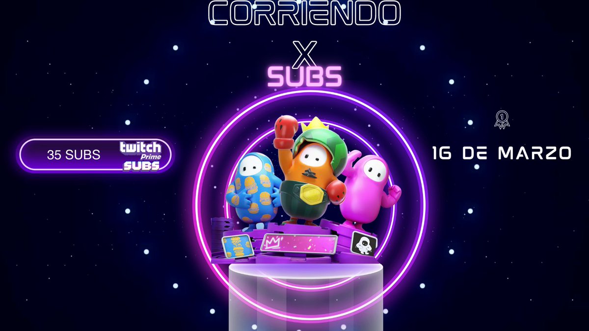 elretrochimbaxd's tweet photo. Hola soy retro y junto a @AethernumE , estare desarrollando un torneo de Fall Guys para creadores de contenido en twitch, si eres creador o te gustaria ver a tu streamer emergente favorito etiquetalo
1.⭐️Like y RT para mas visualizacion ⭐️
2.llenar forms:
https://t.co/lu0CIpNsov https://t.co/oGqrMNeBEa