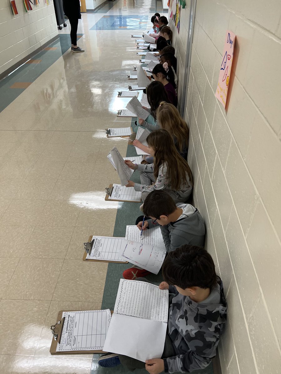 Just try to stop Mrs. Kroll’s students from reading. The location simply doesn’t matter.