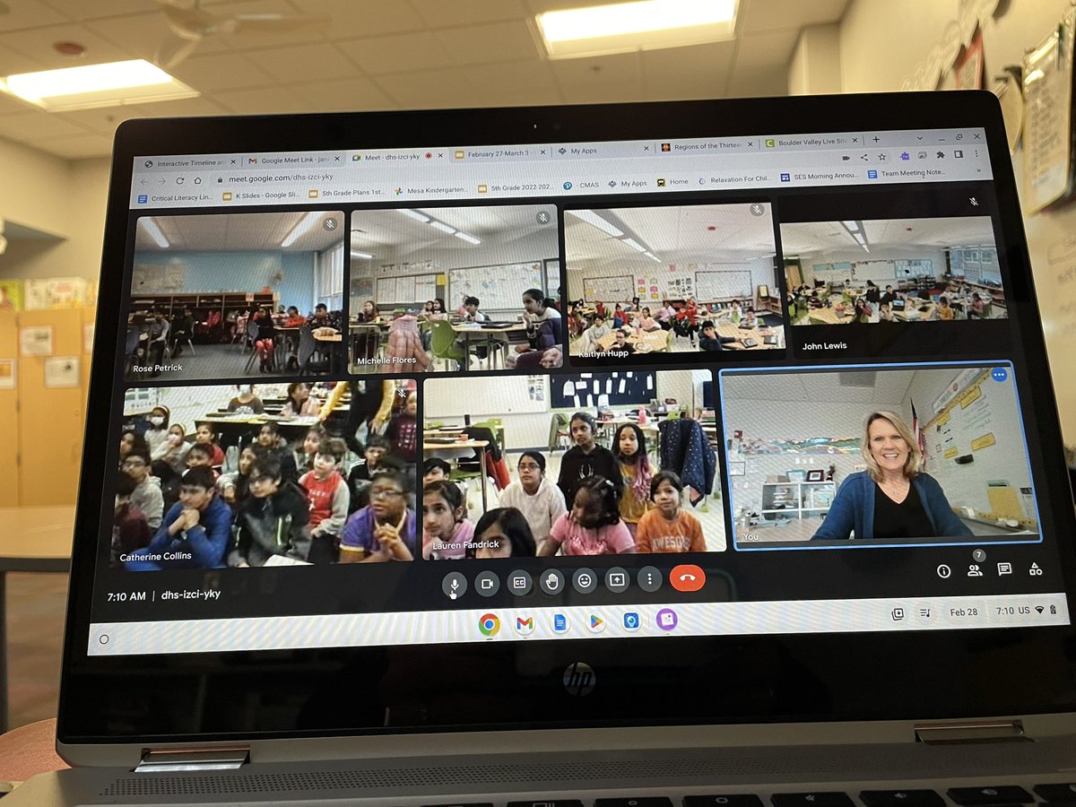 Such a fun way to start the day….being a virtual reader for the 4th graders at my former teaching home <a href="/LincolnSchool8/">Lincoln School</a> Colorado➡️New Jersey!  The beauty of technology! <a href="/DouglassElem/">Douglass Elementary</a> <a href="/harveyoaxaca/">Dr. Harvey Oaxaca</a> @mrsfandrick <a href="/MissFischer4/">Mrs. Hupp</a> #readacrossamerica